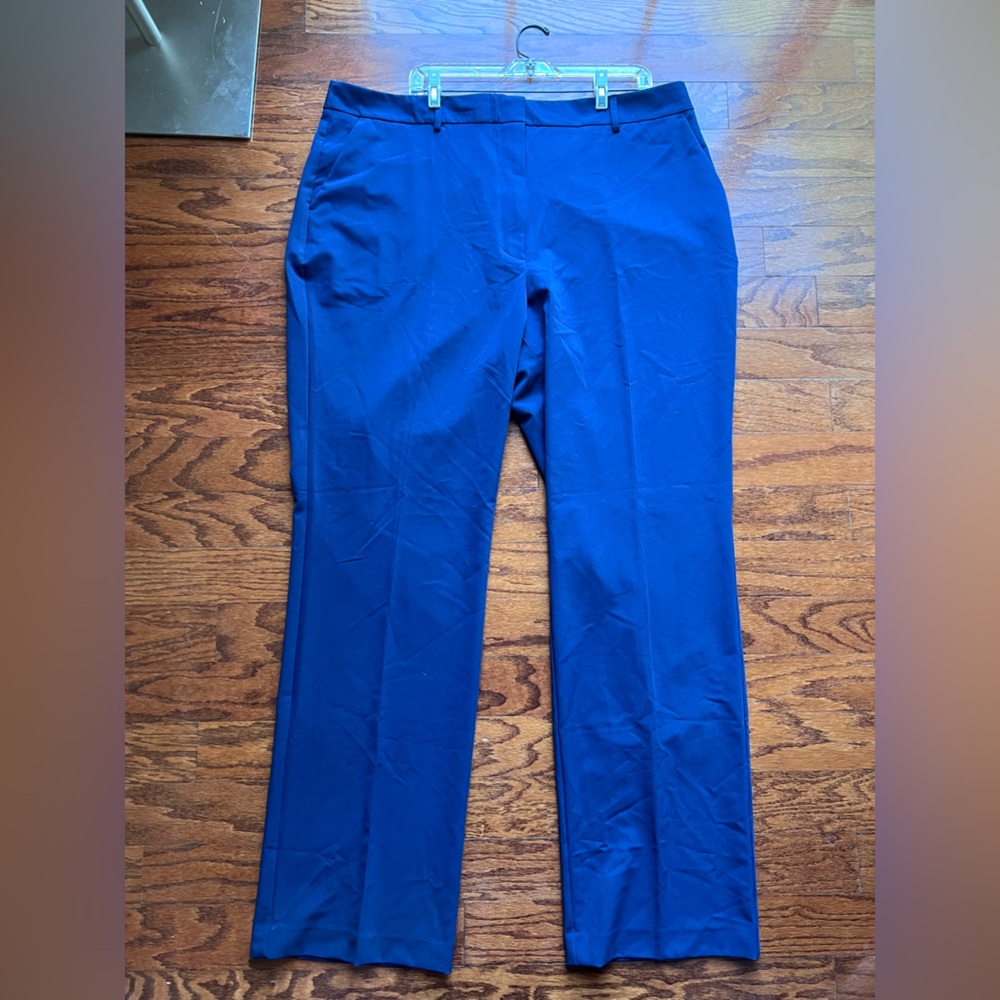 Worthington Deep Blue Curvy Trousers